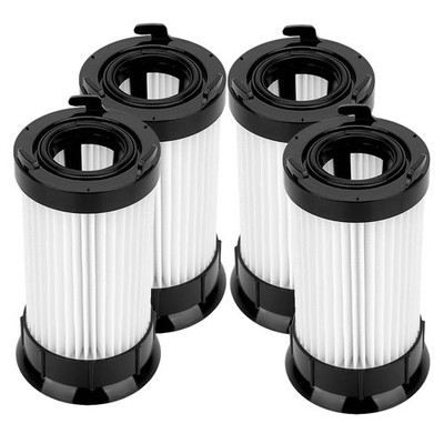 4 Pack Washable & Reusable Filter for Eureka DCF-4 DCF-18 vacuums