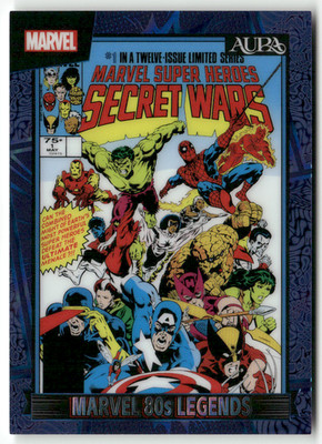 Kakawow Marvel Aura 2025 AM-EIBL-02 Secret Wars Blue 24/95