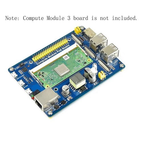 For CM3 PoE USB Expansion Board Ethernet GPIO Module HAT for Compute6224 - Afbeelding 2 van 10