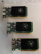Lot of 3 NVIDIA Quadro NVS 310 512MB DDR3 Graphics Cards