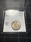 USA Silver Mercury Dime 1937 P Lovely Toned Unc Example