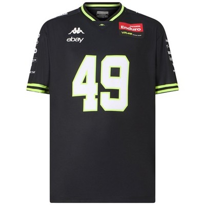 VR46 RACING TEAM Herren Polyester T-Shirt VALENCIA #49 Mod. ATEREA VR46