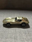 1975 Vintage Super Chrome Gold Corvette Stingray HotWheels Diecast Car