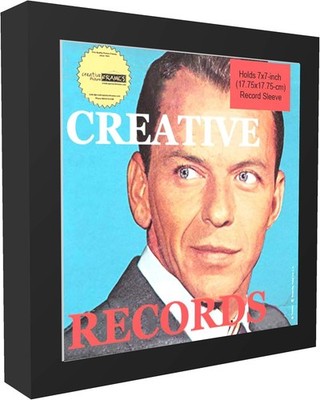 Creative Picture Frames 7x7-inch Single Cover Record Frame no Mat Displays 7''45