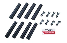 Ton's 8 pack Straight Spark Plug Wire Boots With Terminals Wire USA 8mm kit