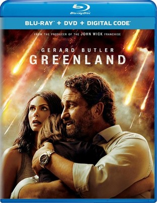 Greenland Blu-ray Gerard Butler NEW