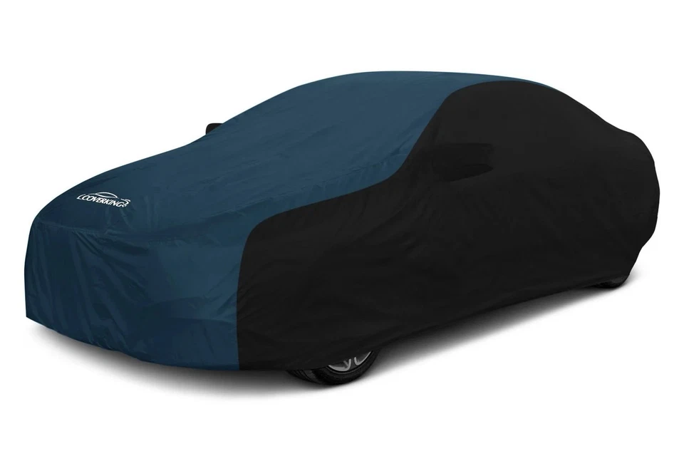For Acura Integra 86-89 Coverking Stormproof Blue Custom Car Cover w Black Sides Foto 2 de 4