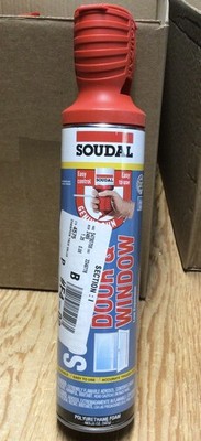 Soudal 461800 Minimal Expansion Foam Sealant, Champagne, 20 Oz.