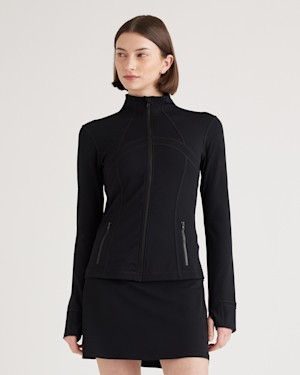 Quince Women Ultra-form Slim Fit Jacket Black XL