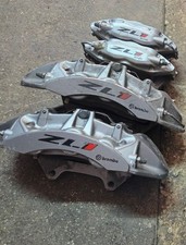 Chevrolet Camaro Zl1 6 Piston Brembo Brake Caliper Set Front Rear Oem
