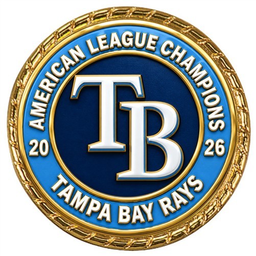 Tribute Coin Tampa Bay Rays 2026 MLB American League Champions ALCS | eBay