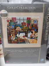 Dimensions Gold cross stitch kit new Maggie the messmaker cat 