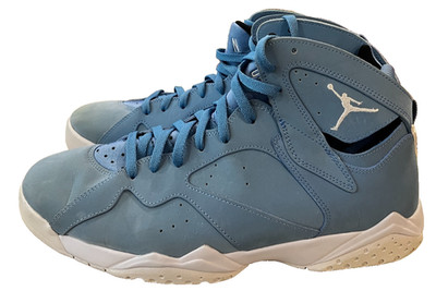 Nike Air Jordan Retro 7 Pantone Size 13 304775-400 Sneakers 2017 Blue