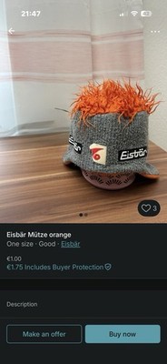 Eisbär Wintermütze Damen Herren Ski Winter Mütze Skimütze Mütze mit Haaren