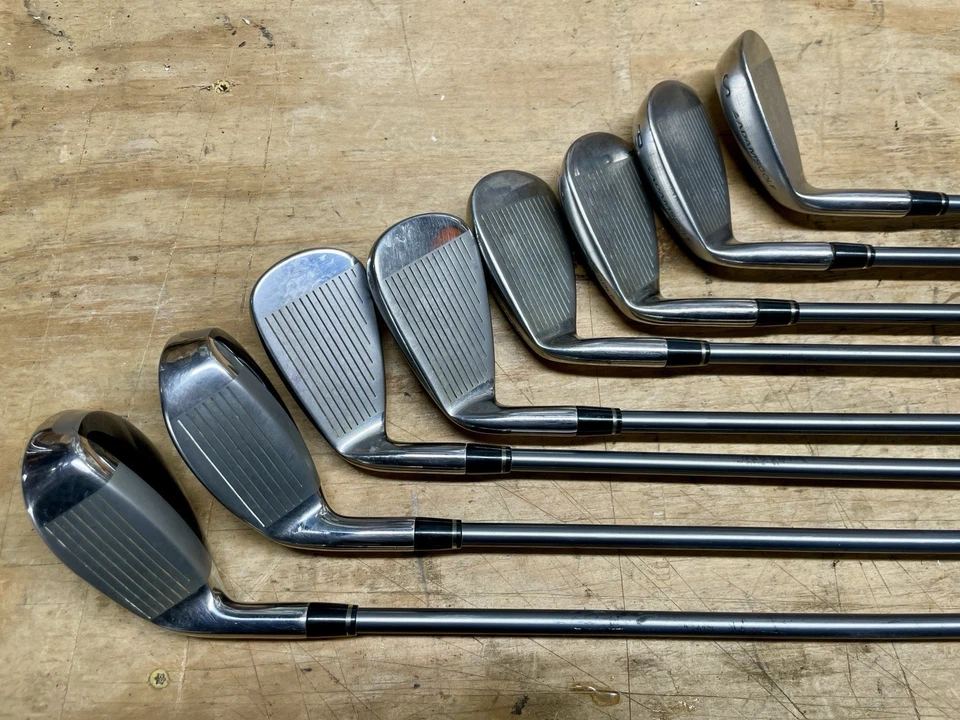 Adams Idea Hybrid A2OS 8 Piece Regular Flex Complete Iron Set Lite 4-SW Graphite - Image 2 of 4
