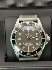 Steinhart Ocean One Men's Diver Watch Vintage Red Swiss Automatic, ETA 2824-2