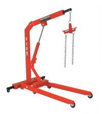 HOBBY GEAR - 1:24 Scale Engine Hoist Model, CRAFTMASTER 5-Ton Capacity, 