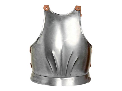 Pettorina medievale in acciaio Knight Cuirass Larp pettorali Armor Style-3