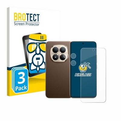 3x Panzerfolie Schutzglas Xiaomi Redmi Note 15 Pro Plus 5G (Display+Kamera)