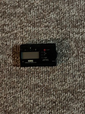 Korg Chromatic Tuner Unisex OS Black Good CA-30 Digital Guitar Bass Tuner