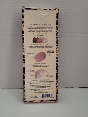 Paris Hilton 7 Piece Makeup Sponge Set | eBay
