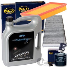 FILTERSET SATZ INSPEKTIONSKIT+OE FORD 5W30 ÖL passend für FORD 1.4+1.6 FOCUS I