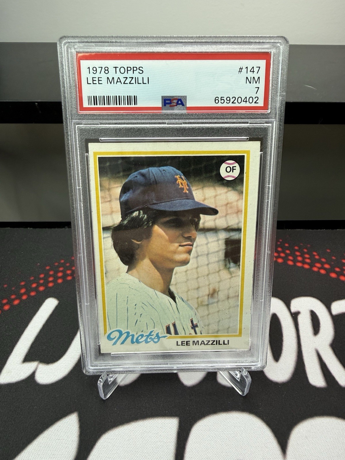 1978 Topps Baseball Lee Mazzilli #147 PSA 7