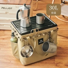 Outdoor Camping Portable Folding Storage Bag Equipment Tent Camping Cutlery Squa