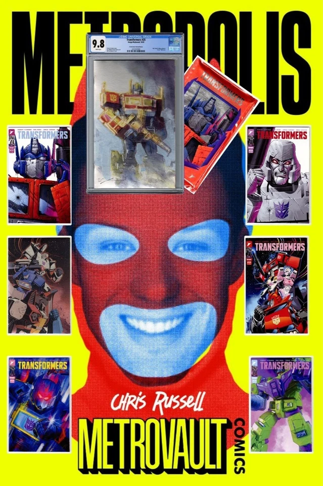 Metro Vault Live! TRANSFORMERS #25 VARIANTS!
