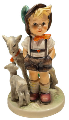 M. I. Hummel Goebel Vintage Figurine Little Goat Herder Hum 200/I Vintage 70s
