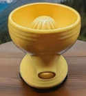RARE Vtg 40s Red Wing Pottery Gypsy Trail Pedestal Citrus Reamer Juicer Orange