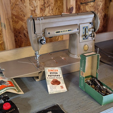 SINGER 301A Portable Electric Sewing Machine ...