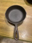 Vintage BSR Cast Iron Skillet No 3 6 5/8” Small Fry Pan USA