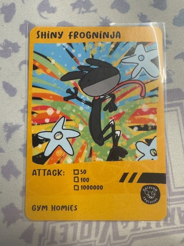 Dysfunctional Passholder Gym Homies Pokenot - Shiny Frogninja | eBay