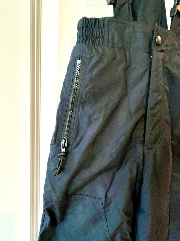 Body Glove Black Unisex Youth Ski Bib Size 8 - Image 3 of 4