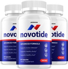 (3 Pack) Novotide– Advanced Capsule Supplement Pills  Daily Healthy Weight Loss