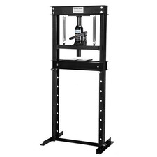Garvee 12-ton H-frame Hydraulic Shop Press - Heavy-duty Garage Floor Press With