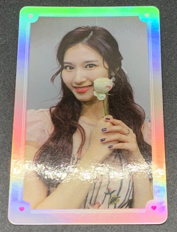 TWICE SANA TWICE TV 2018 Photocard PC Photo card with case RARE | eBay