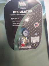 Weldmark Acetylene Regulator W Gauge(GIAE) WM 300501 Made In USA Free Shipping