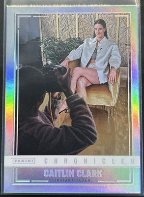 #ad #ad 2025 Panini Caitlin Clark Chronicled Exclusive Holo Foil #96 $4.99