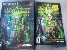 Gauntlet Dark Legacy Case Manual Only, no Game Disk, manual has price sticker