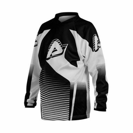 Camiseta deportiva ACERBIS para adulto negra/blanca (M) motocross enduro KTM EXC MTB MX - Imagen 1 de 2