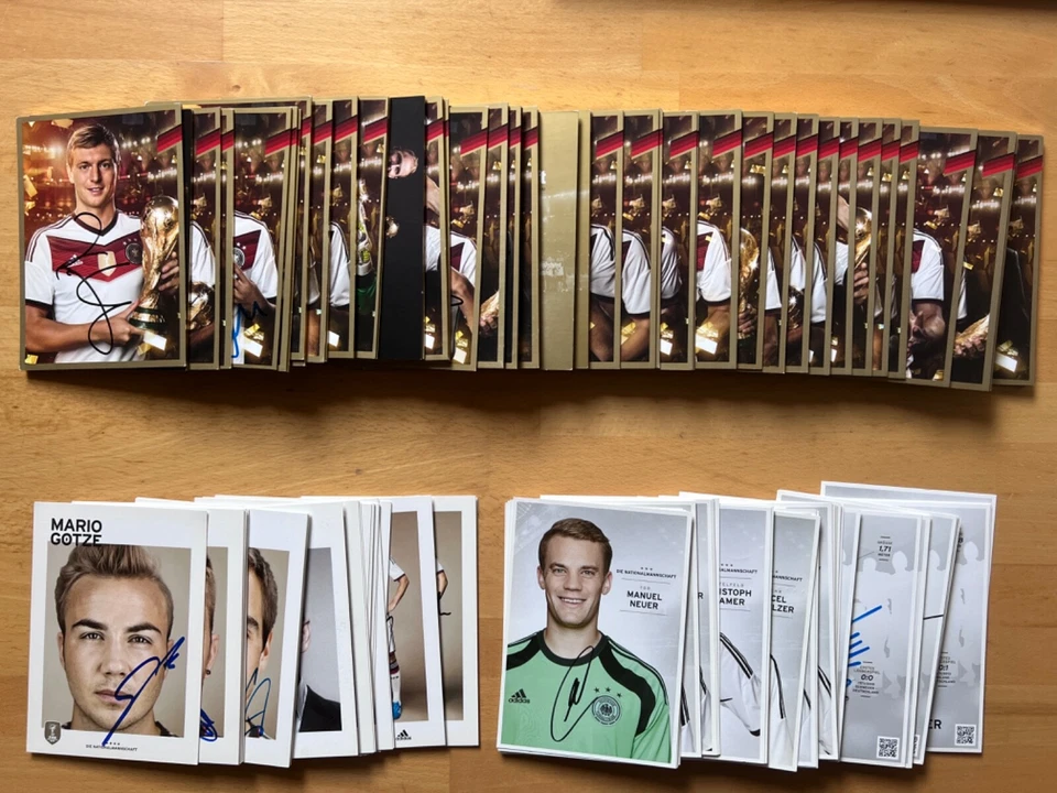 DFB Autogrammkarte 2014-2016 Gold Edition original handsigniert 1 AK aussuchen - Bild 1 von 1