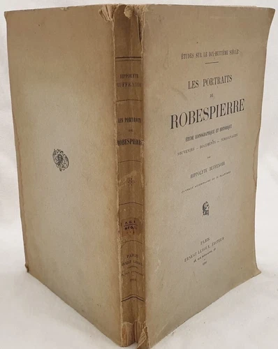 Hippolyte Buffenoir The Portraits Of Robespierre French Revolution 1910 Ills