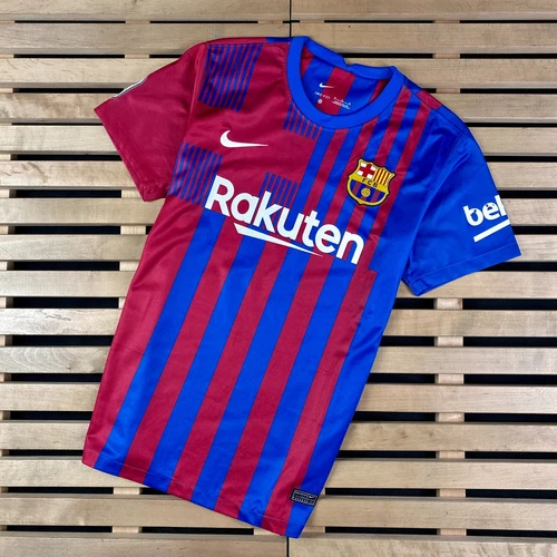 Football Jersey T-Shirt Nike FC Barcelona #9 Memphis Size M