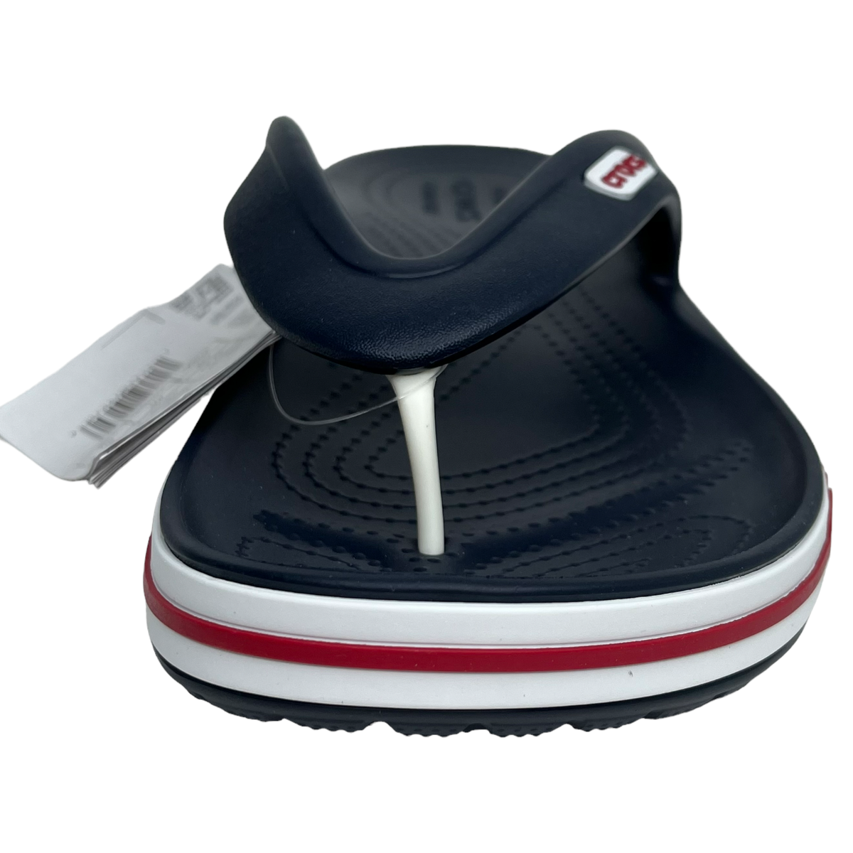 Crocs Bayaband Mens Flip Flop Sandal Sz 10 Navy Blue Water  display picture 1