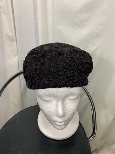 UNISEX WARM LUXURY NAMIBIA DARK BROWN KARAKUL 25 INCHES FUR HAT FREE SHIPPING - Picture 8 of 9