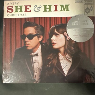 A Very She & Him Christmas by She & Him (CD, 2011)