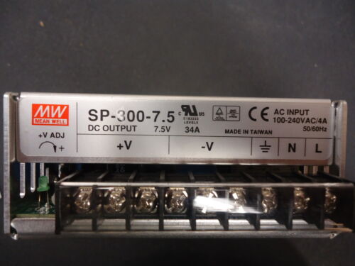 SP-300-7.5 Meanwell Single Ouptut - 300 Watt enclosed BRAND NEW! - Zdjęcie 1 z 3