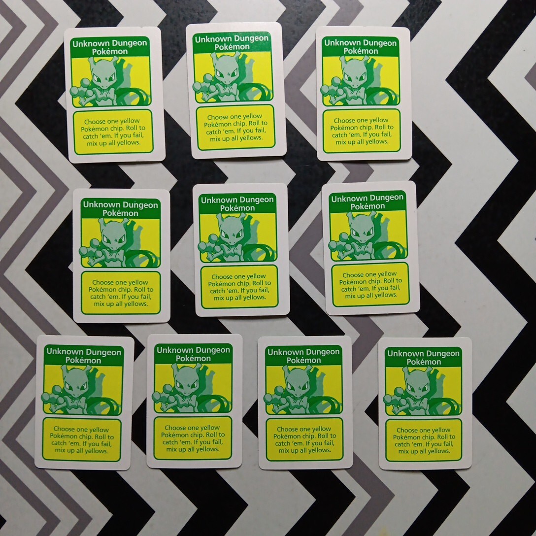 pokemon master trainer event cards Pokemon MASTER TRAINER 1999 Event Cards Green Set Of 49 CARDS ONLY